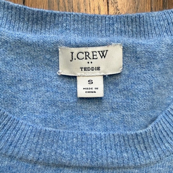 J. Crew Sky Blue Knit Top - Picture 2 of 4